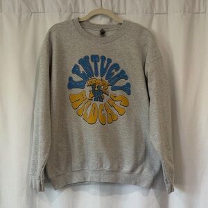 Gildan Gray Kentucky Wildcats Crew Neck Sweater